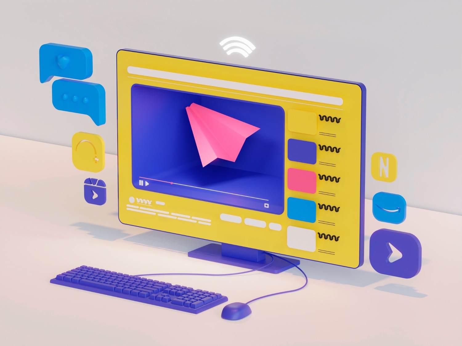 Web Development Illustration